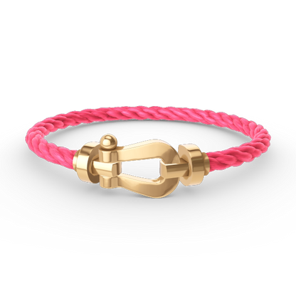 [Raffine]FORCE LARGE HORSESHOE NO DIAMOND BRACELET GOLD