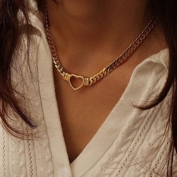 [Raffine]Vali Heart Choker
