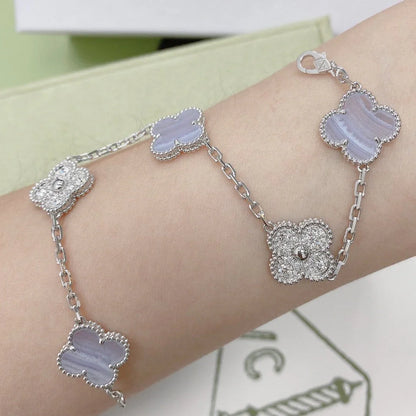 [Raffine] CLOVER 5 MOTIV LILA CHALZEDON ARMBAND KOLLEKTION