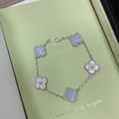 [Raffine] CLOVER 5 MOTIV LILA CHALZEDON ARMBAND KOLLEKTION