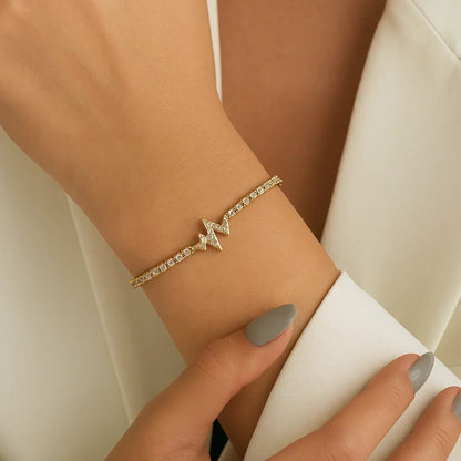 [Raffine]Annette Diamond Pulse Bracelet