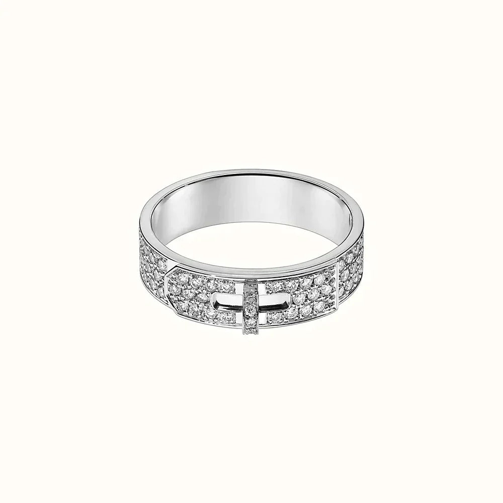 [Raffine]KELLY SILVER DIAMOND RING