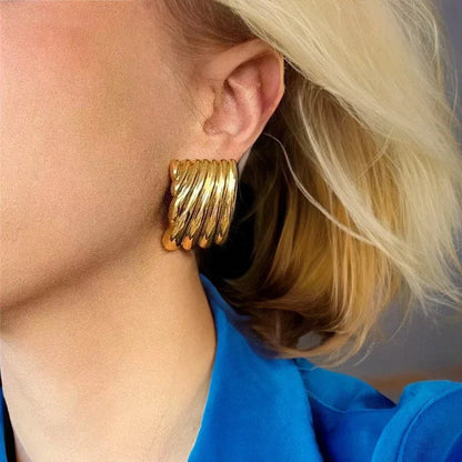 [Raffine]Alisa Gold Earrings