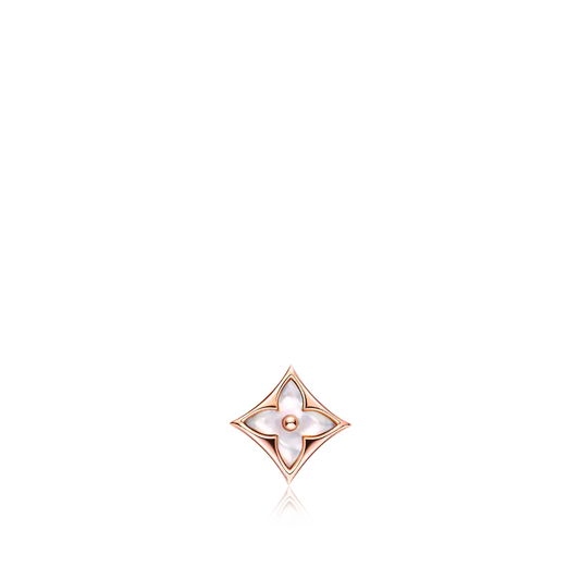 [Raffine]STAR MOP PINK GOLD EARRINGS