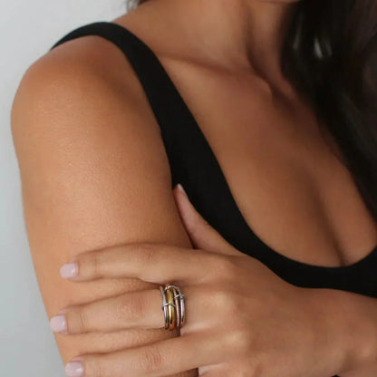 [Raffine]Stella Diamond Ring Stack