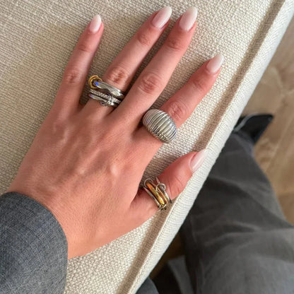 [Raffine]Stella Diamond Ring Stack