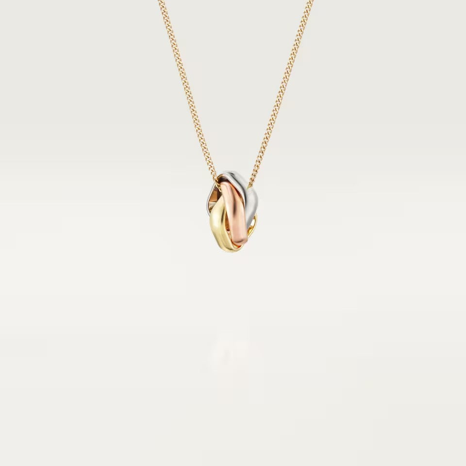 [Raffine]TRINITY CUSHION NECKLACE COLLECTION