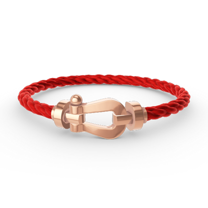 [Raffine]FORCE LARGE HORSESHOE NO DIAMOND BRACELET ROSE GOLD