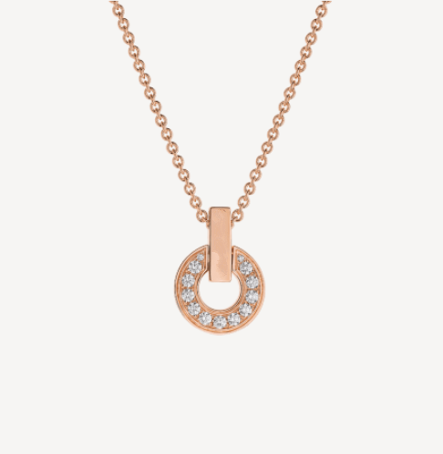 [Raffine]GARI NECKLACE PINK GOLD DIAMOND
