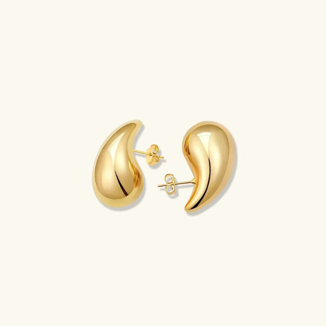 [Raffine]Sandra Teardrop Gold Earrings