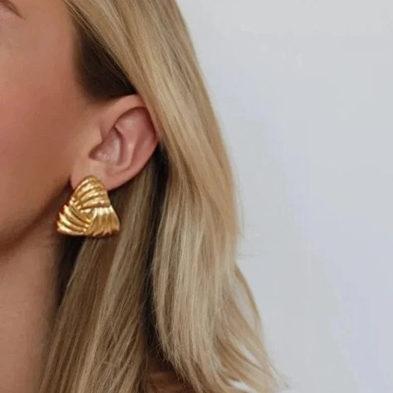 [Raffine]Brigitte Gold Earrings