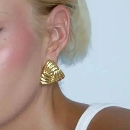 [Raffine]Brigitte Gold Earrings