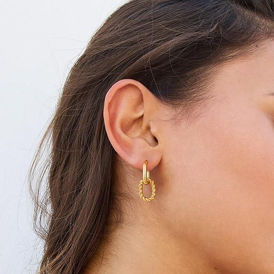 [Raffine]Skadi Gold Earrings
