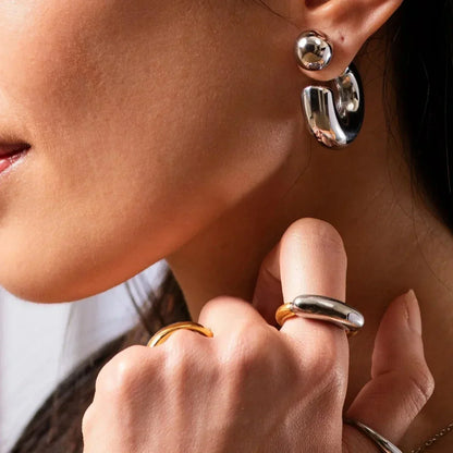 [Raffine]Seren Two Tone Gold Ring