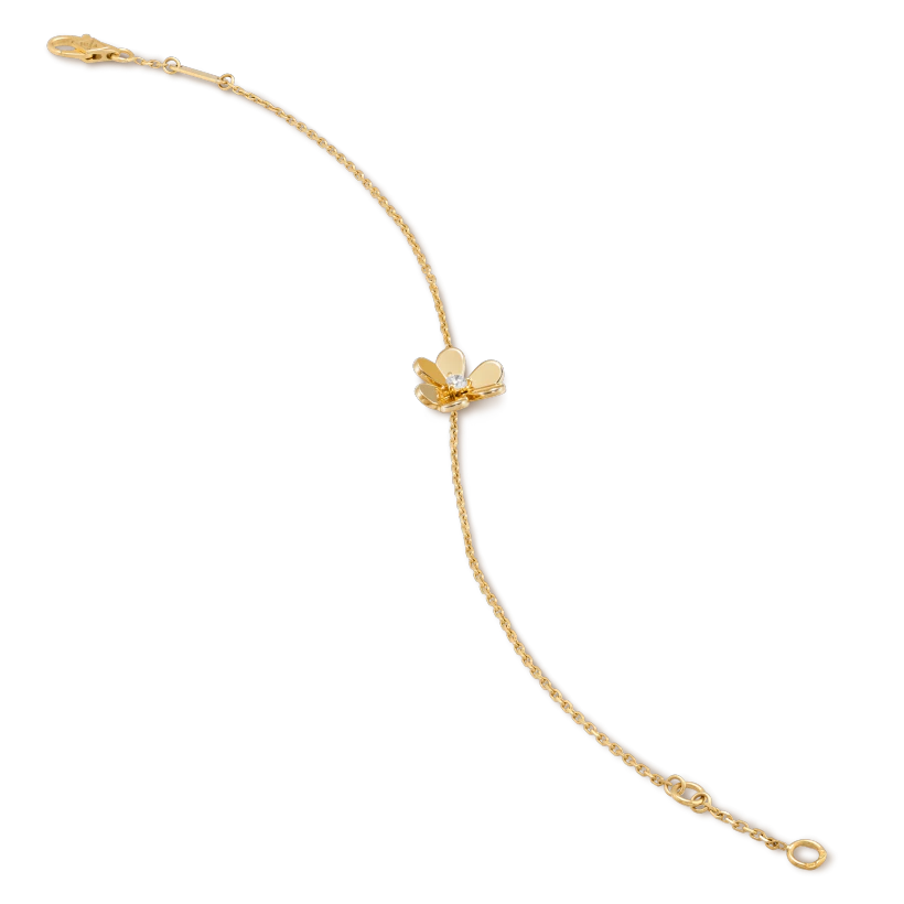 [Raffine]FRIVOLE GOLD FLOWER BRACELET
