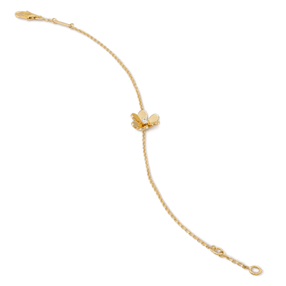 [Raffine]FRIVOLE GOLD FLOWER BRACELET