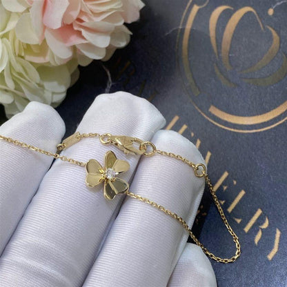[Raffine]FRIVOLE GOLD FLOWER BRACELET