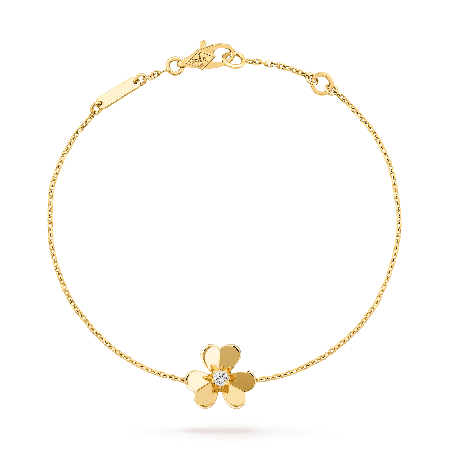 [Raffine]FRIVOLE GOLD FLOWER BRACELET