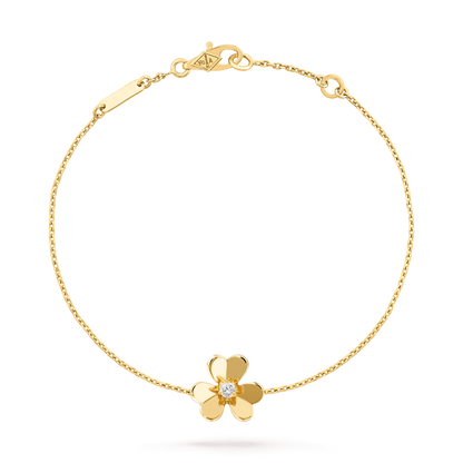 [Raffine]FRIVOLE GOLD FLOWER BRACELET