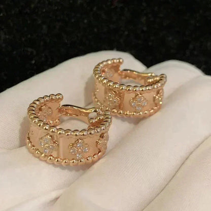 [Raffine]PERLEE DIAMOND EARRINGS