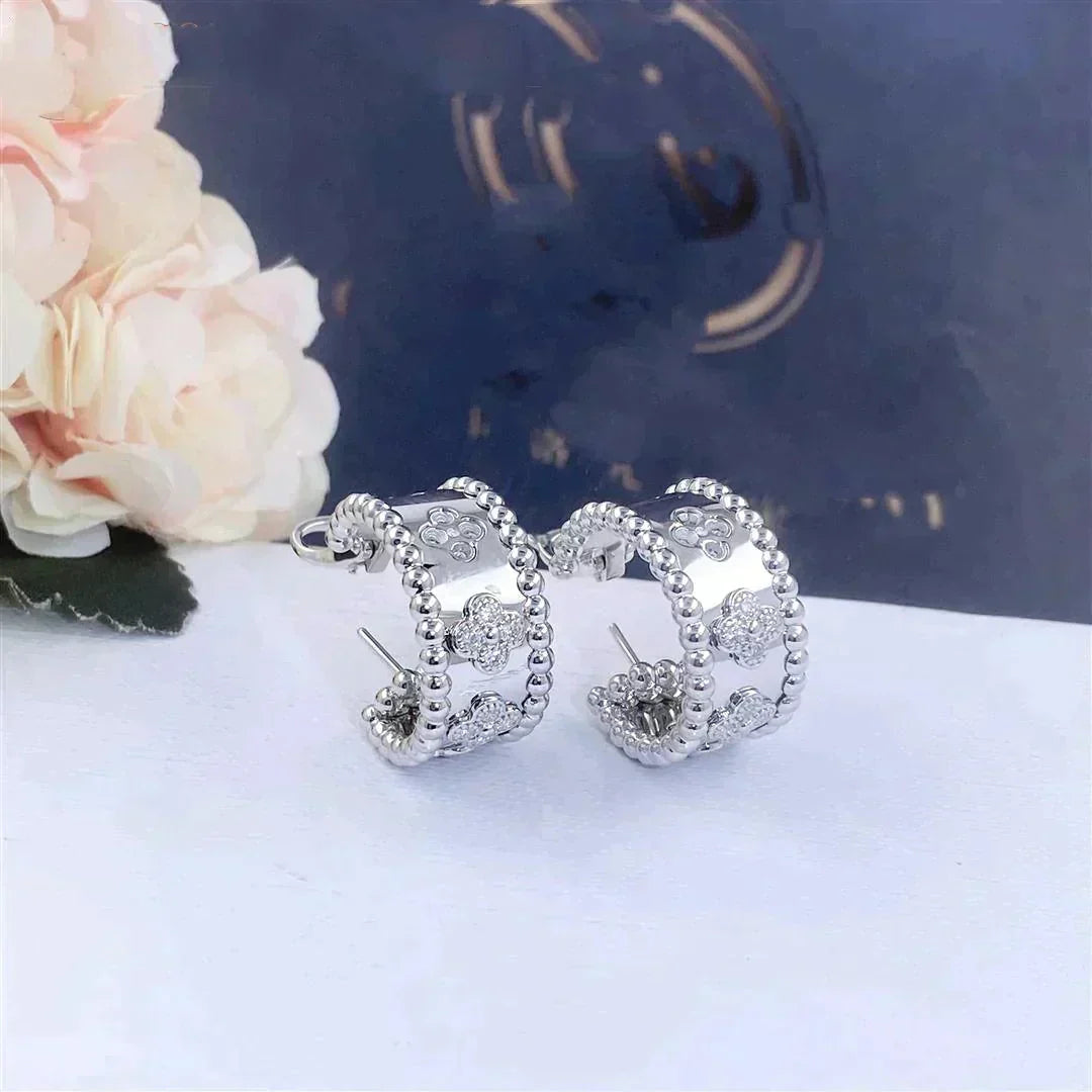 [Raffine]PERLEE DIAMOND EARRINGS