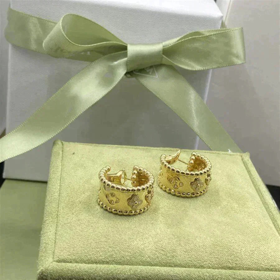 [Raffine]PERLEE DIAMOND EARRINGS