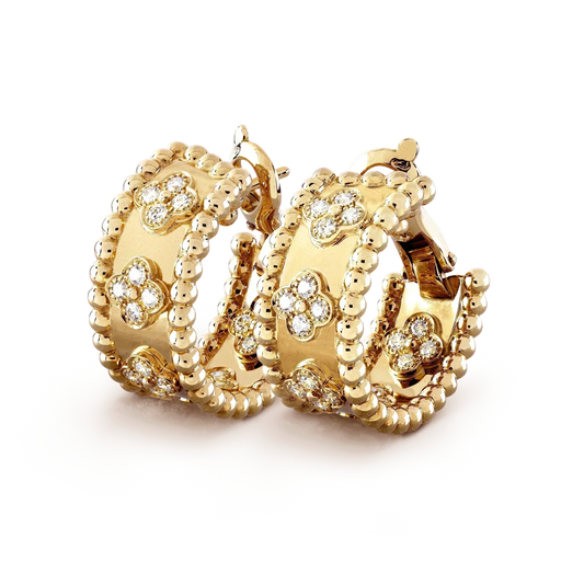 [Raffine]PERLEE DIAMOND EARRINGS
