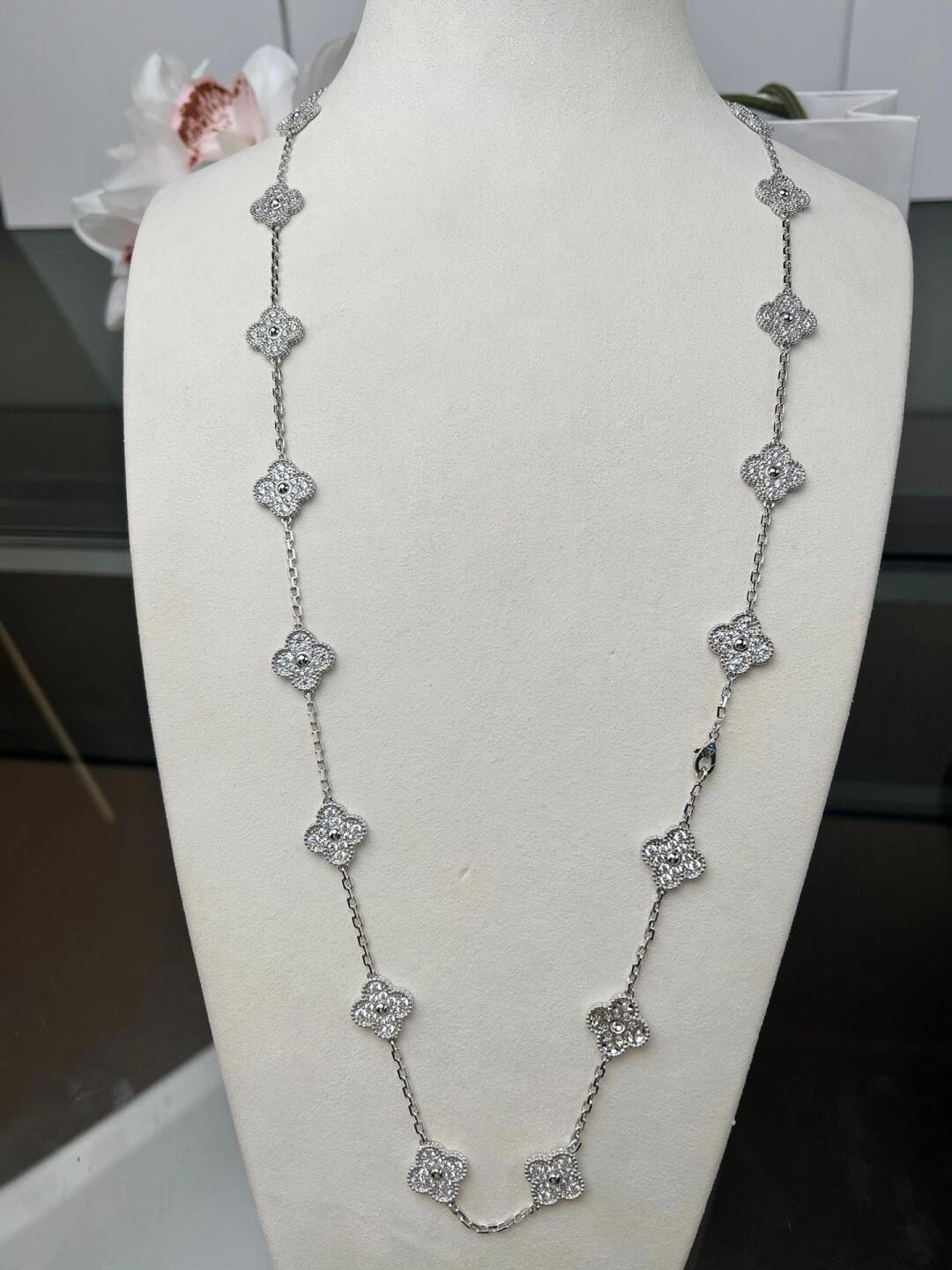 [Raffine]TREBOL 20 MOTIVOS PLATA DIAMANTE