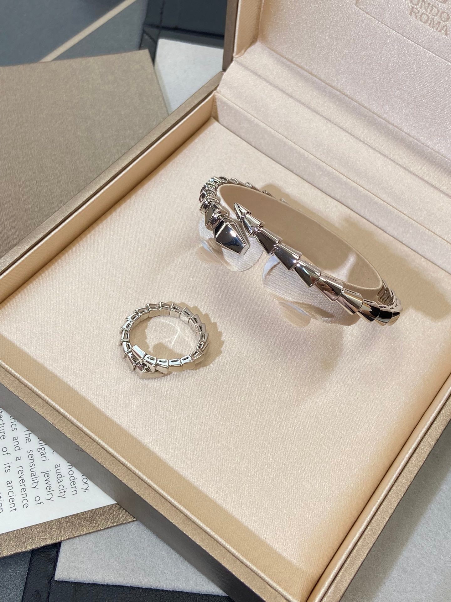 [Raffine]SERPENTI VIPER SILVER BRACELET