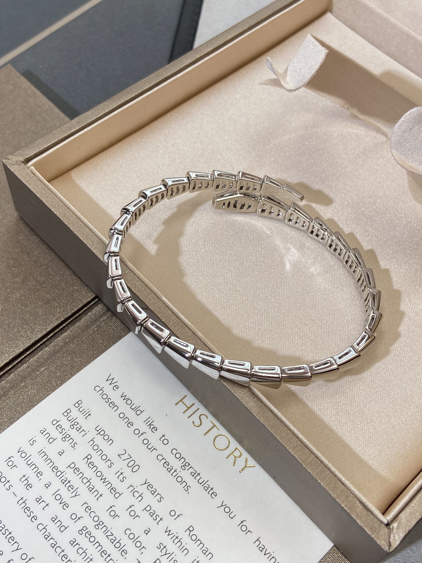 [Raffine]SERPENTI VIPER SILVER BRACELET