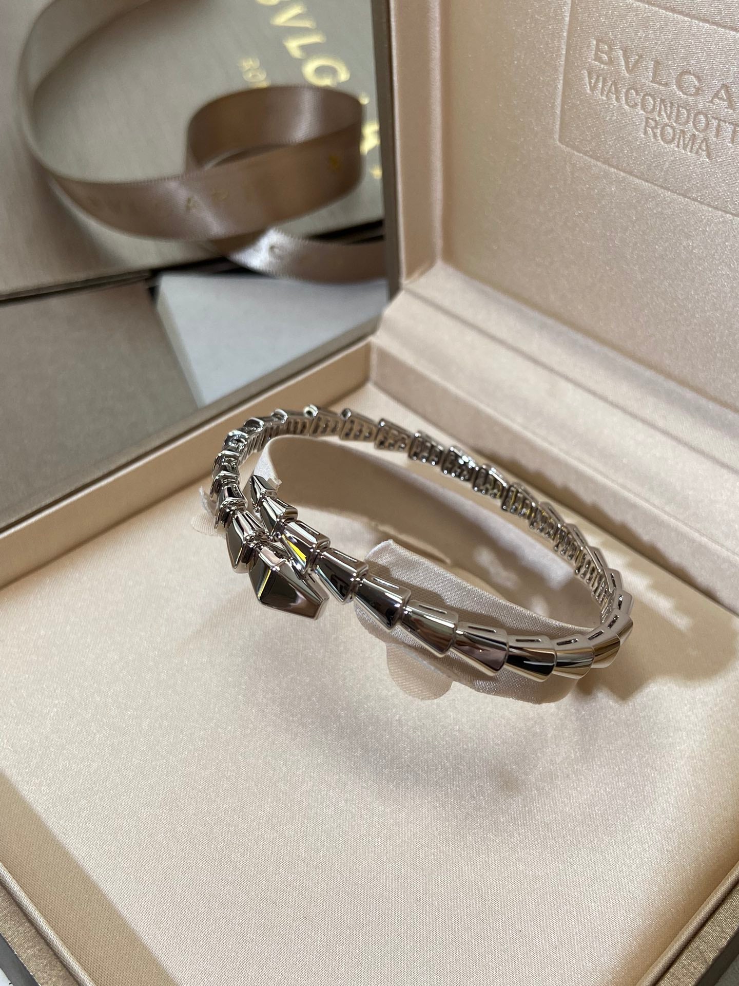 [Raffine]SERPENTI VIPER SILVER BRACELET