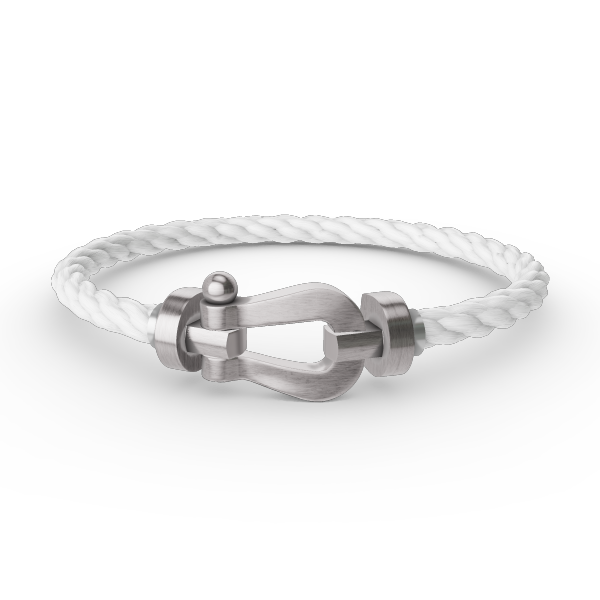 [Raffine]FORCE LARGE HORSESHOE NO DIAMOND BRACELET SILVER