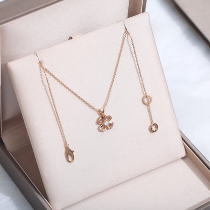 [Raffine]FIOREVER NECKLACE DIAMOND CENTER
