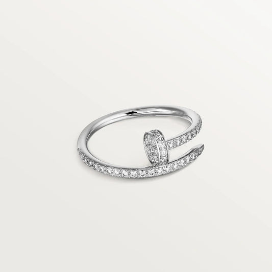 [Raffine]JUSTE RING 1.8MM SILVER DIAMONDS